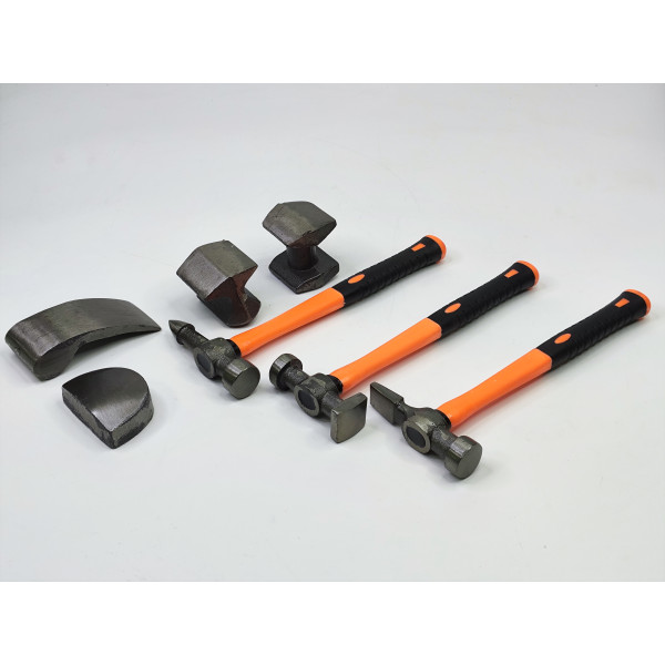 Набор для рихтовки кузова (Растяжка гидравлическая 10 тонн +Стяжка гидравлическая 5 тонн +набор рихтовщика) Profline 97060-204