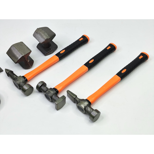 Набор для рихтовки кузова (Растяжка гидравлическая 10 тонн +Стяжка гидравлическая 5 тонн +набор рихтовщика) Profline 97060-204