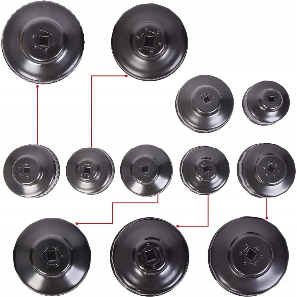 Набор съемников масляных фильтров 14 ед. Profline 37210 