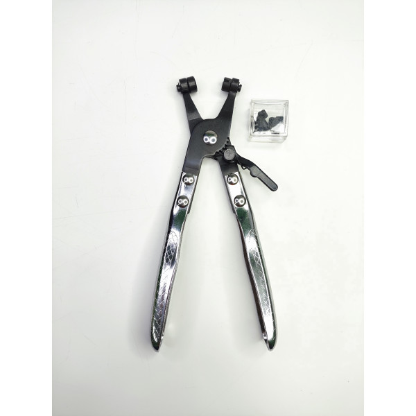 Щипцы для хомутов с фиксатором и насадками Profline 37440