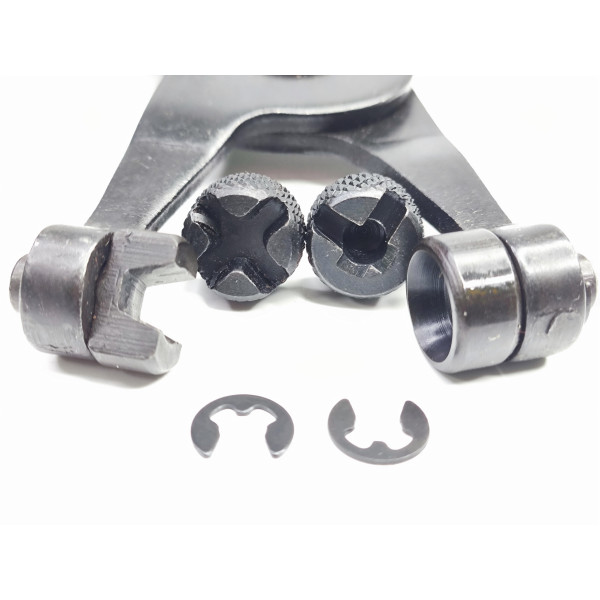 Щипцы для хомутов с фиксатором и насадками Profline 37440