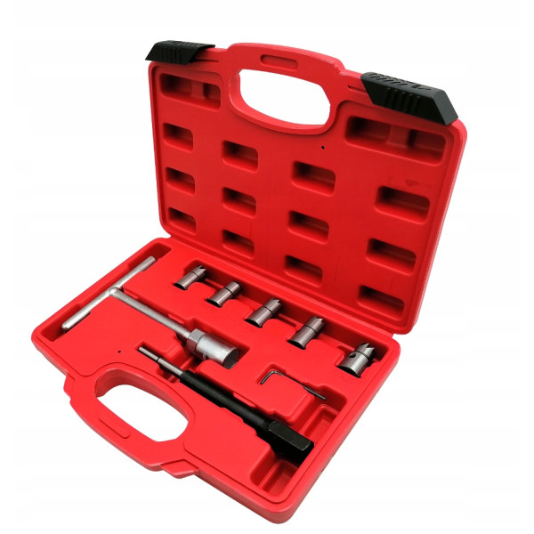 Набор фрез для очистки седел форсунок 8 шт. Profline 37855