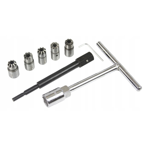 Набор фрез для очистки седел форсунок 8 шт. Profline 37855