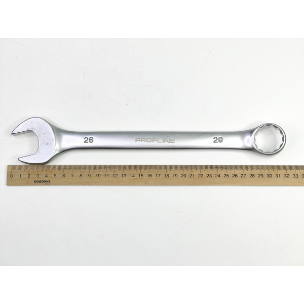Ключ комбинированный 28 мм Cr-V Profline 60128