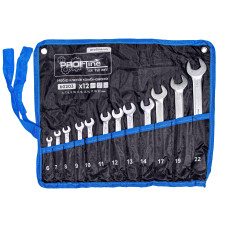 Набор ключей комбинированных на холсте 12 ед. Profline 60203