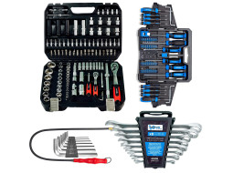 Набір інструментів 5в1 (Набір 111 од., Набір ключів 8 од, Набір викруток 63 од., гнучкий подовжувач та шестигранники) Profline 61085-222