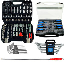 Набор инструментов 5в1 (набор 111 ед+ключи +набор 38 ед+шecтигpaнники 7 eд+магнит) Profline 61085-226