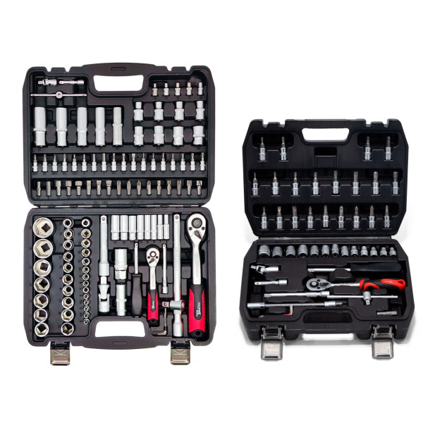 Набор инструментов 108 ед. + Набор инструментов 46 ед. 1/4" Profline 61085-306