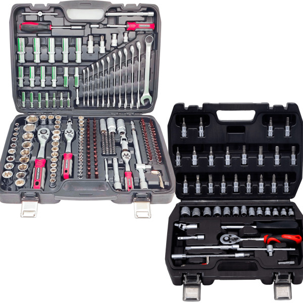 Набор инструментов 216ед. + Набор инструментов 46 ед. 1/4" Profline 61085-306