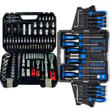 Набор инструментов 2в1 (набор 111 ед + набор 63 ед) Profline 61085-312