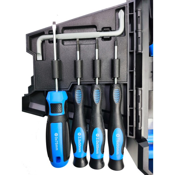 Набор отверток, бит и головок 63 ед. Profline 63163