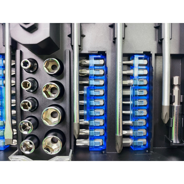 Набор отверток, бит и головок 63 ед. Profline 63163