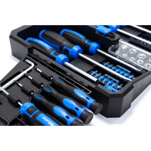 Набор отверток, бит и головок 63 ед. Profline 63163