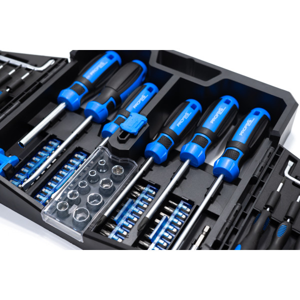 Набор отверток, бит и головок 63 ед. Profline 63163