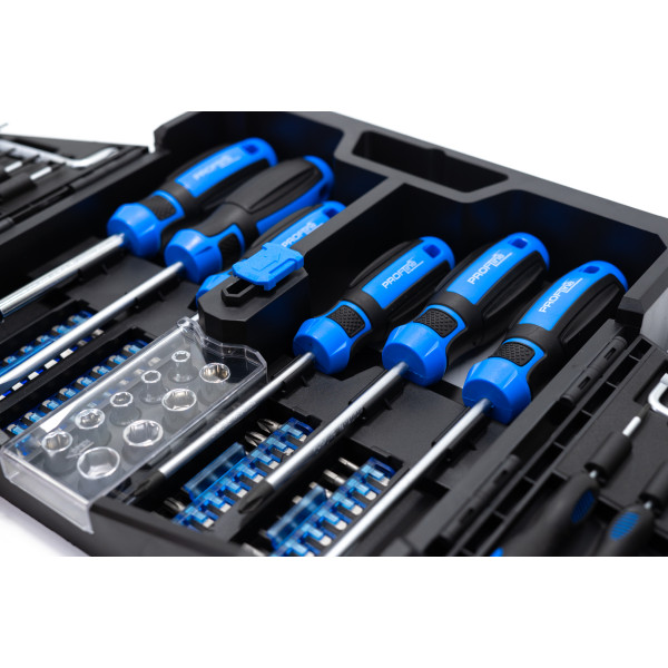 Набор отверток, бит и головок 63 ед. Profline 63163