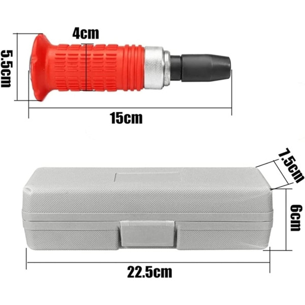 Ударно-поворотная отвертка 1/2" с набором бит 7 ед Profline 63431