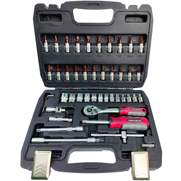 Набор инструмента 46 ед., 1/4 ", Cr-V Profline 68046Q