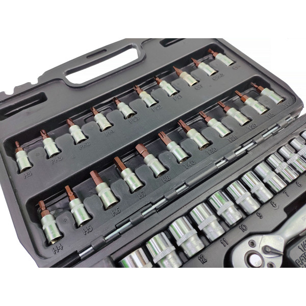 Набор инструмента 46 ед., 1/4 ", Cr-V Profline 68046Q