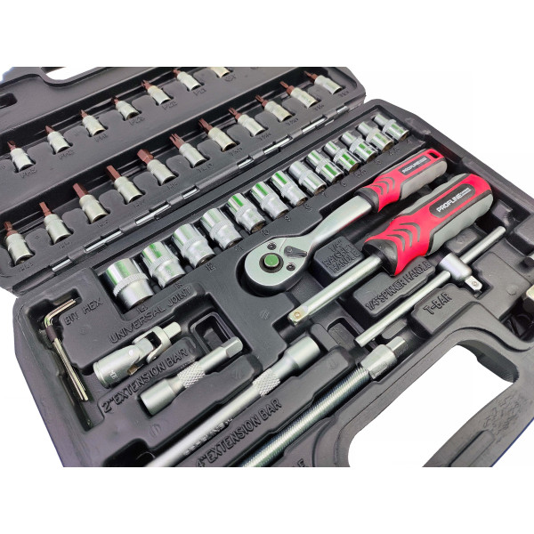 Набор инструмента 46 ед., 1/4 ", Cr-V Profline 68046Q