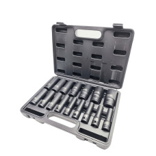 Набор головок ударных длинных 1/2" 6-гр. 16 шт. в кейсе Profline 68055