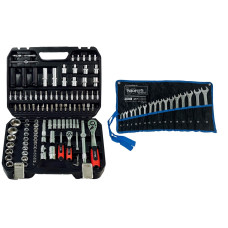 Набор профессионального инструмента 2в1 (Набор 111 ед. + набор ключей 17 ед.) Profline 68111-106