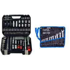 Набор инструмента 2в1 (набор 111 ед + набор ключей 12 ед) Profline 68111-108