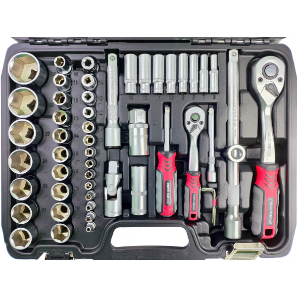 Набор профессиональных инструментов 1/2 "& 1/4" 111 ед., Cr-V Profline 68111Q