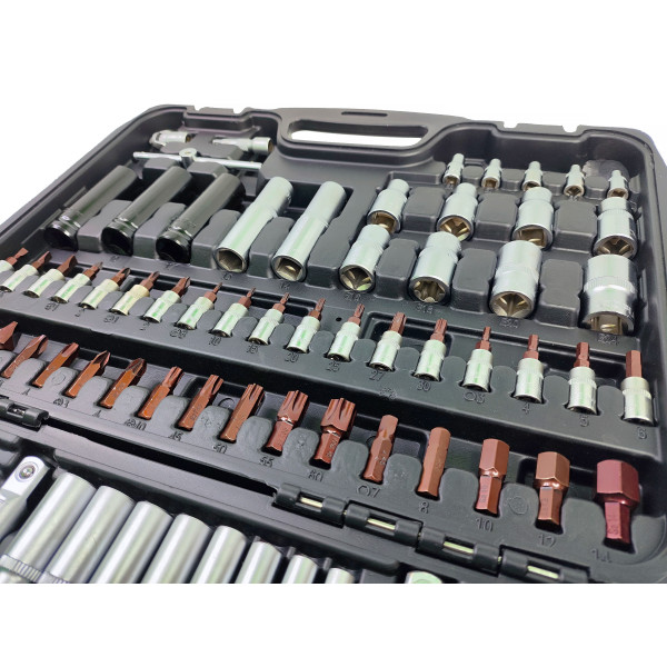 Набор профессиональных инструментов 1/2 "& 1/4" 111 ед., Cr-V Profline 68111Q