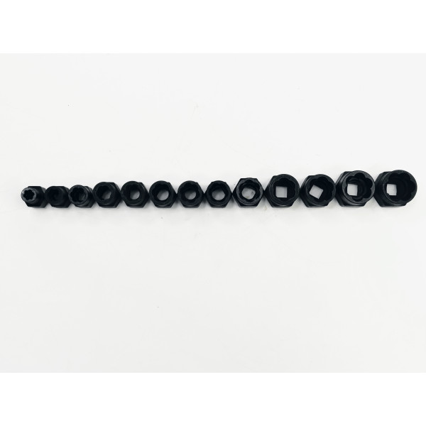 Набор головок для повреждённых болтов и гаек 3/8", 9–19 мм, 13 шт Profline 68938