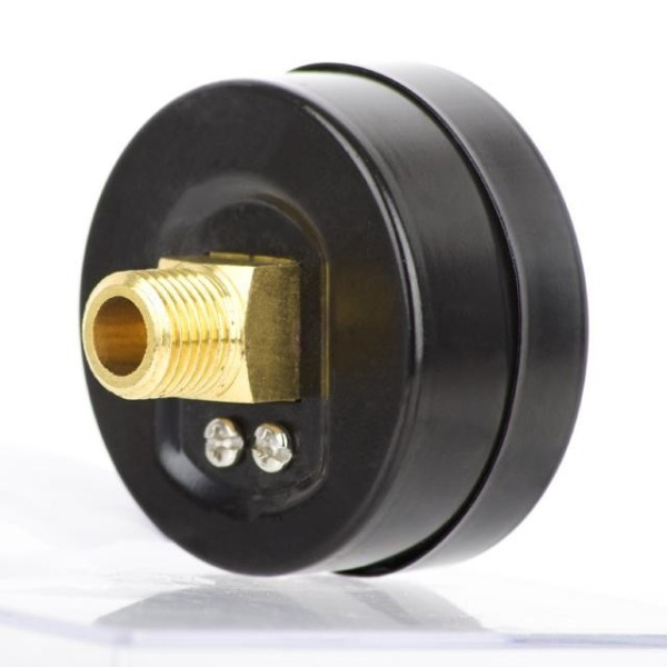 Манометр к компрессору металлический корпус (черный) Pofline 7013H