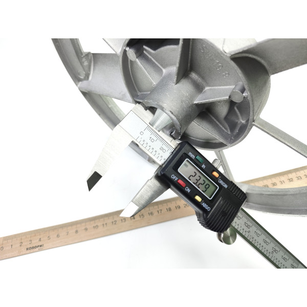 Шкив к компрессорному блоку алюминиевый одинарный Ø260 мм Profline 7032В260