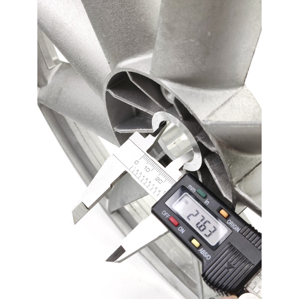 Шкив к компрессору двойной диаметр 320 мм. (Железный) 21,7мм * 24мм под шпонку Profline 7032C360