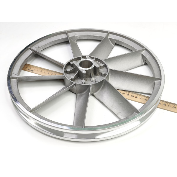 Шкив к компрессору двойной диаметр 320 мм. (Железный) 21,7мм * 24мм под шпонку Profline 7032C360