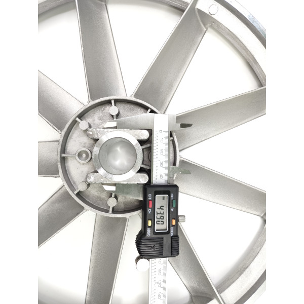 Шкив к компрессору двойной диаметр 320 мм. (Железный) 21,7мм * 24мм под шпонку Profline 7032C360