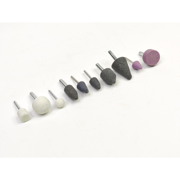 Шлифмашинка пневматическая 1/4" + набор камней Profline 71103