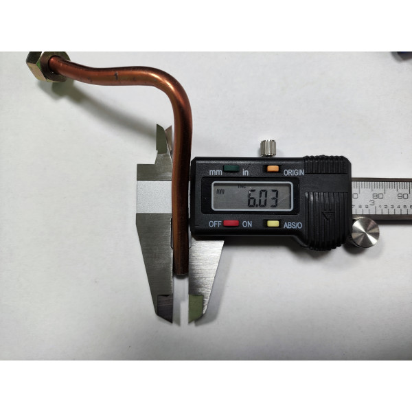 Трубка разгрузочная согнута к компрессору 15 см Profline 7330D