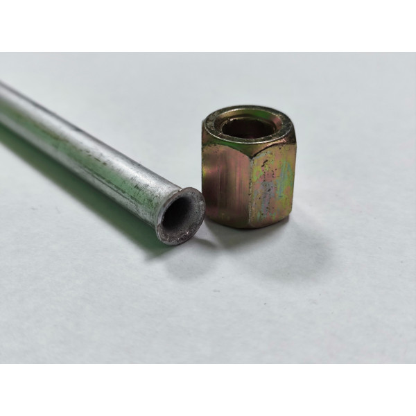 Трубка к компрессору разгрузочная прямая 15 см (алюминиевая) Profline 7330C15