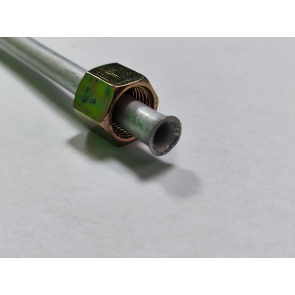 Трубка к компрессору разгрузочная прямая 15 см (алюминиевая) Profline 7330C15