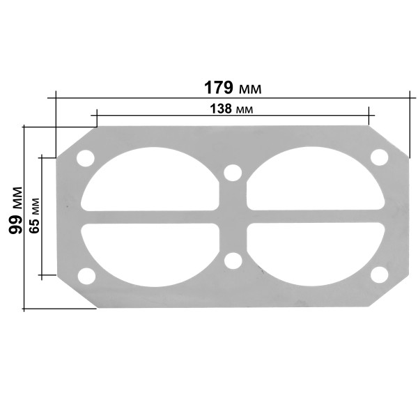 Прокладка металлическая к блоку цилиндров 2065z Profline 7438B2065z