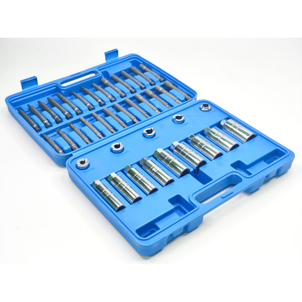 Набор сервисных ключей для ремонта стоек, 39 шт. Profline 80600