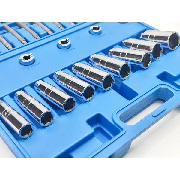 Набор сервисных ключей для ремонта стоек, 39 шт. Profline 80600