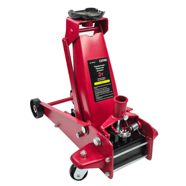 Подкатной домкрат 3т 120-490 мм Estar 97203L