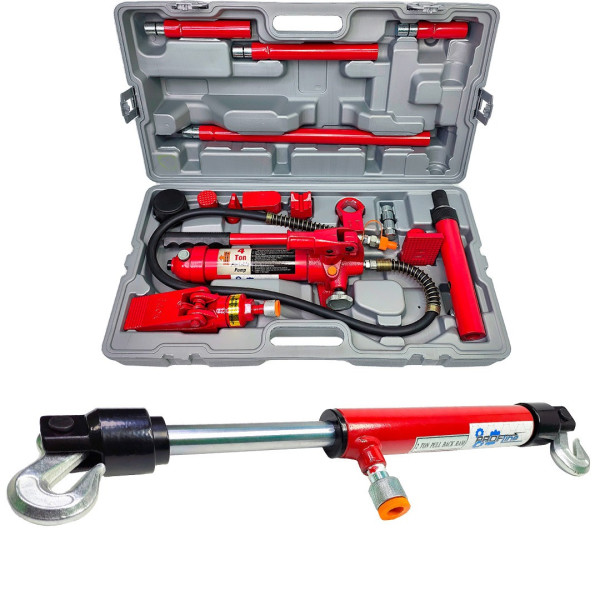 Набор инструмента 2в1 (растяжка гидравлическая 4т + стяжка гидрав. с подвижными крюками 5т) Profline 97050-101