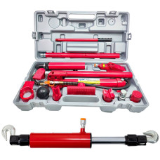 Набор инструмента 2в1 (комплект растяжек гидравл. 10т + стяжка гидравл. 10т подвижный крюк) Profline 97060-101