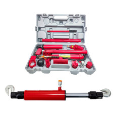 Набор инструмента 2в1 (комплект растяжек гидравл.10т + стяжка гидравл.10т подвижный крюк) Profline 97060-106