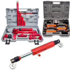 Набор инструмента 3в1 (растяжки гидравл.10т + стяжка гидравл. подвижный крюк 10т+молотки 7ед) Profline 97060-203