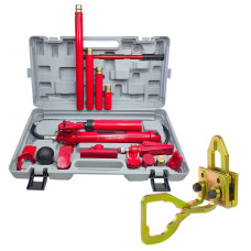 Растяжка гидравлическая 10 тонн Profline 97060 + Зажим рихтовочный 3 тон Profline 97060-205