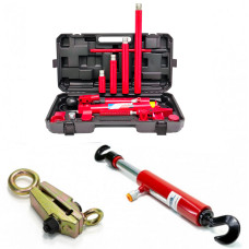 Комплект растяжек 10 тонн + Стяжка гидравлическая 10 тонн + Зажим рихтовочный Profline 97060-211