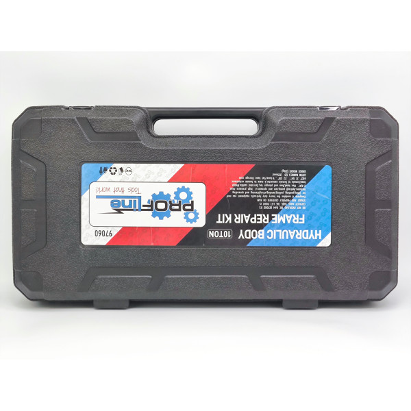 Комплект растяжек 10 тонн + Стяжка гидравлическая 10 тонн + Зажим рихтовочный 3 тонн 97060-208