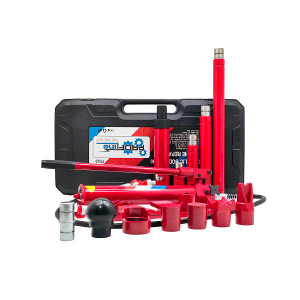 Комплект растяжек 10 тонн + Стяжка гидравлическая 10 тонн + Зажим рихтовочный 3 тонн 97060-208